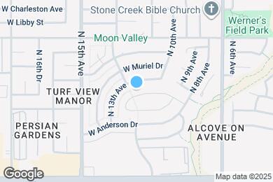 Map image of the property - 1102 W Helena Dr