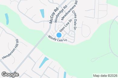 Map image of the property - 12921 Windy Lea Ln