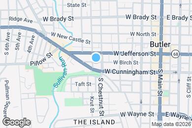 Map image of the property - 404 W Cunningham St