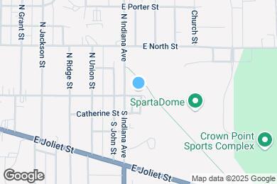 Map image of the property - 906 E Clark St