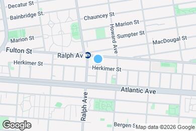 Map image of the property - 985 Herkimer St