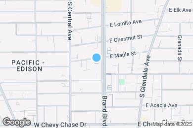 Map image of the property - 108 W Maple St