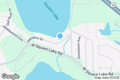 Map image of the property - 1700 Hamilton Dr