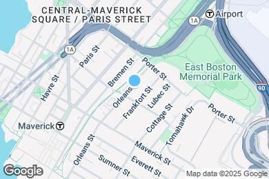 Map image of the property - 151 Orleans St