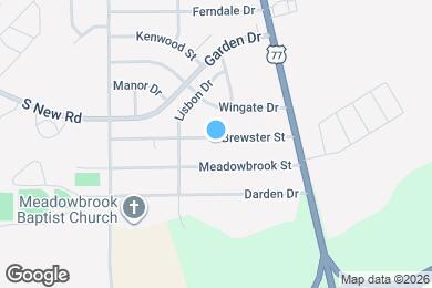 Map image of the property - 122 Brewster St