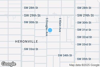 Map image of the property - 1037 SW Binkley St