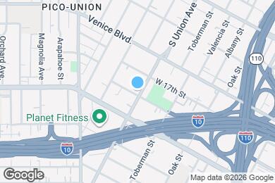 Map image of the property - 1105 W 18th St