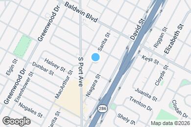 Map image of the property - 2830 Sarita St
