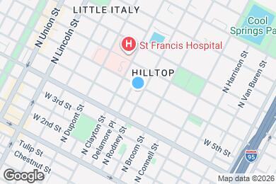 Map image of the property - 507 N Rodney St