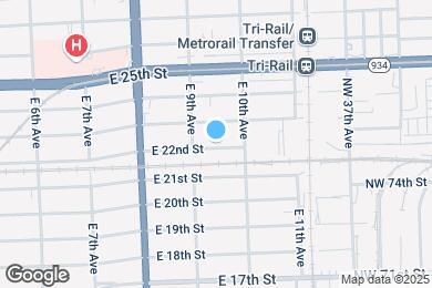 Map image of the property - 941 E 22nd St