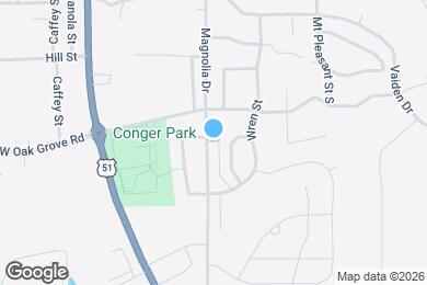 Map image of the property - 3044 Magnolia Dr
