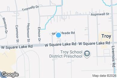 Map image of the property - 370 W Square Lake Rd