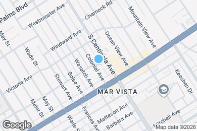 Map image of the property - 3758 Colonial Ave