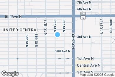 Map image of the property - 3544 3rd Ave N