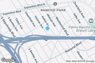 Map image of the property - 2746 Veteran Ave
