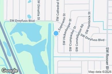 Map image of the property - 3244 SW Esperanto St