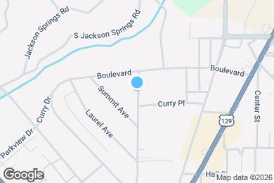 Map image of the property - 980 North Ave