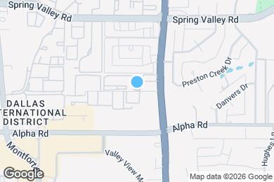 Map image of the property - 5881 Preston View Blvd