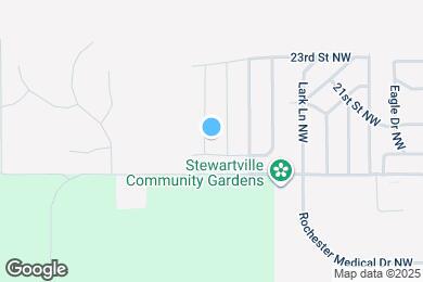 Map image of the property - 2012 Peregrine Ave NW