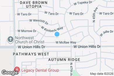 Map image of the property - 4745 W Morrow Dr
