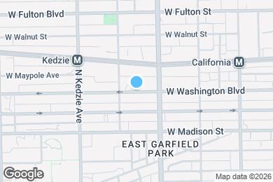 Map image of the property - 3029 W Washington Blvd