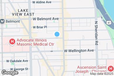 Map image of the property - 626 W Barry Ave