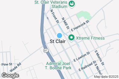 Map image of the property - 322 S 2nd St