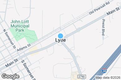 Map image of the property - 430 CR 680