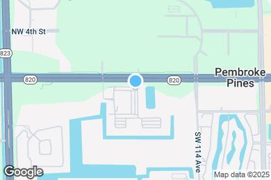 Map image of the property - 11700 SW 1st St