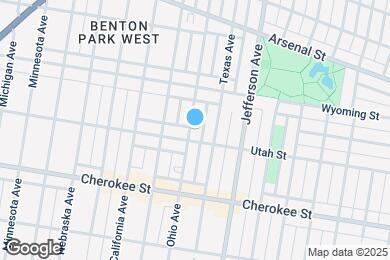Map image of the property - 3248 Ohio Ave
