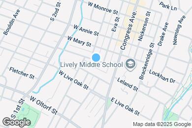 Map image of the property - 207 W Johanna St