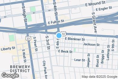 Map image of the property - 512 S 4th St
