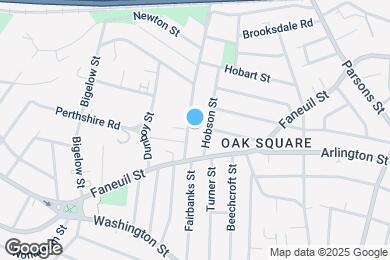 Map image of the property - 124 Brooks St