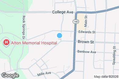 Map image of the property - 1500 Jersey St