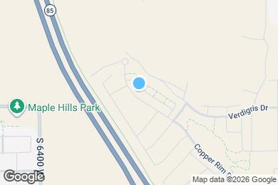 Map image of the property - 7377 S Copper Rim Dr