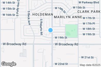 Map image of the property - 1812 S Hardy Dr