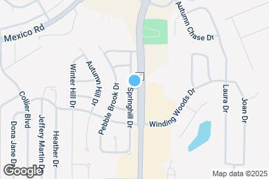 Map image of the property - 1716 Springhill Dr