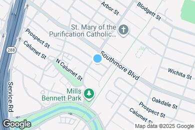 Map image of the property - 3010 Oakdale St