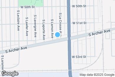 Map image of the property - 5442 S Archer Ave