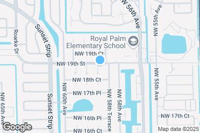 Map image of the property - 5880 NW 19th St