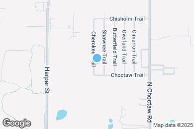 Map image of the property - 1712 Cherokee Trail