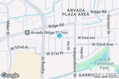 Map image of the property - 9838 W 53rd Ave