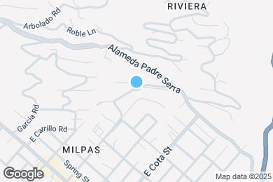 Map image of the property - 1252 De la Guerra Rd