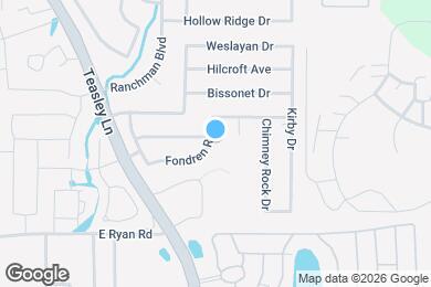 Map image of the property - 2628 Fondren Rd