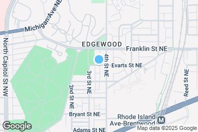 Map image of the property - 315 Evarts St NE