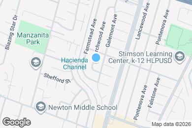 Map image of the property - 1728 Larchwood Ave