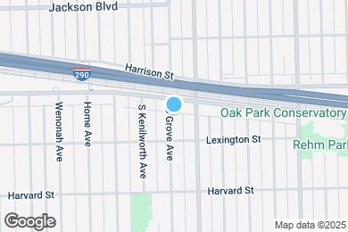 Map image of the property - 922 S Grove Ave