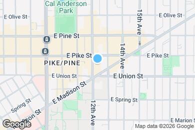 Map image of the property - 1414 12th Ave