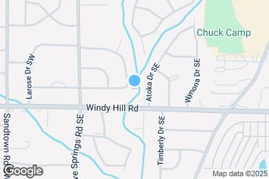 Map image of the property - 102 Larose Cir SE
