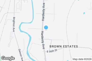 Map image of the property - 5401 Hardesty Ave